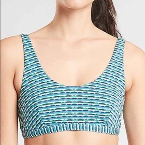 Athleta Marbella Scoop Neck Bikini Top NWT